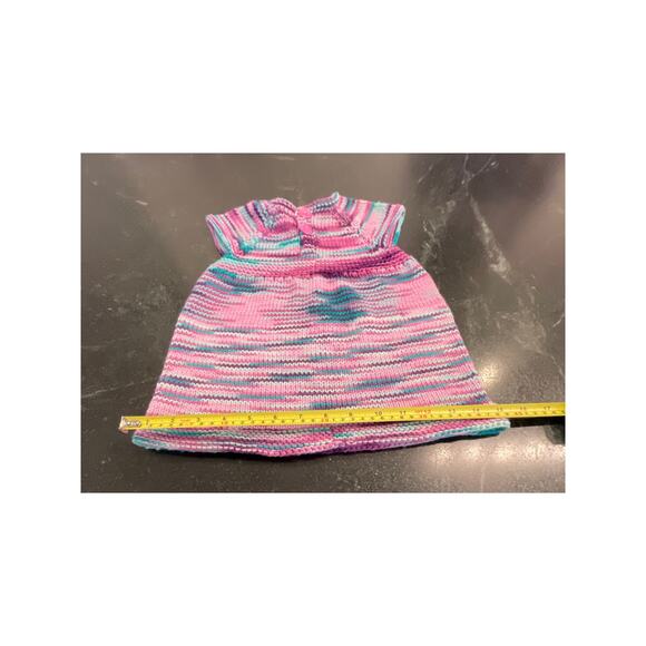 Hand-Crocheted infant or toddler dress 6-12mo - Picture 8 of 10